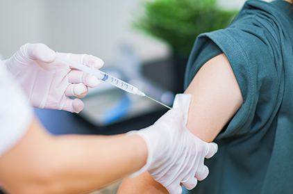 新型コロナウイルスのワクチン接種
