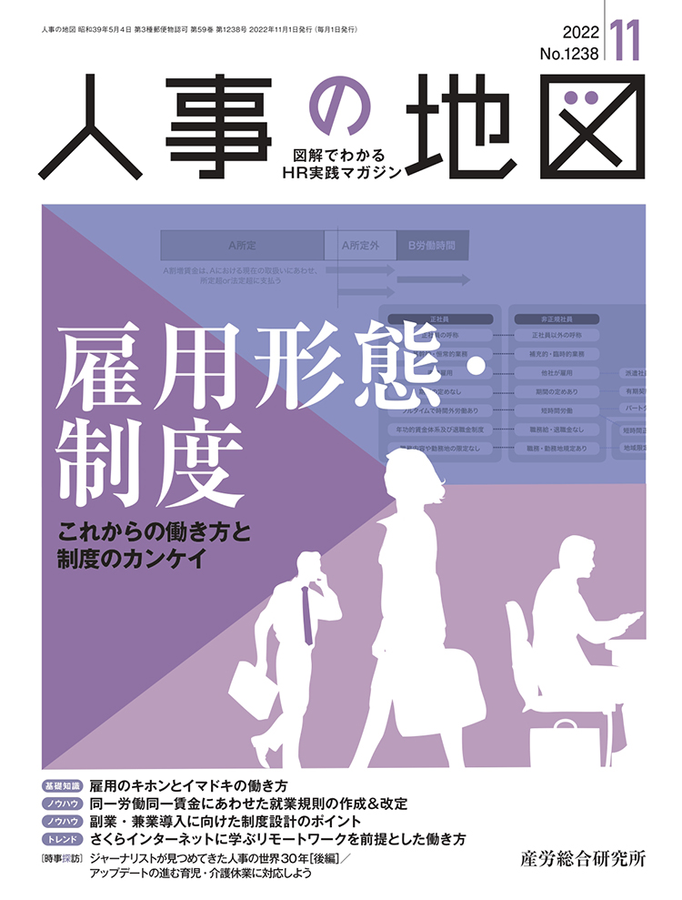 人事の地図 2022年11月号